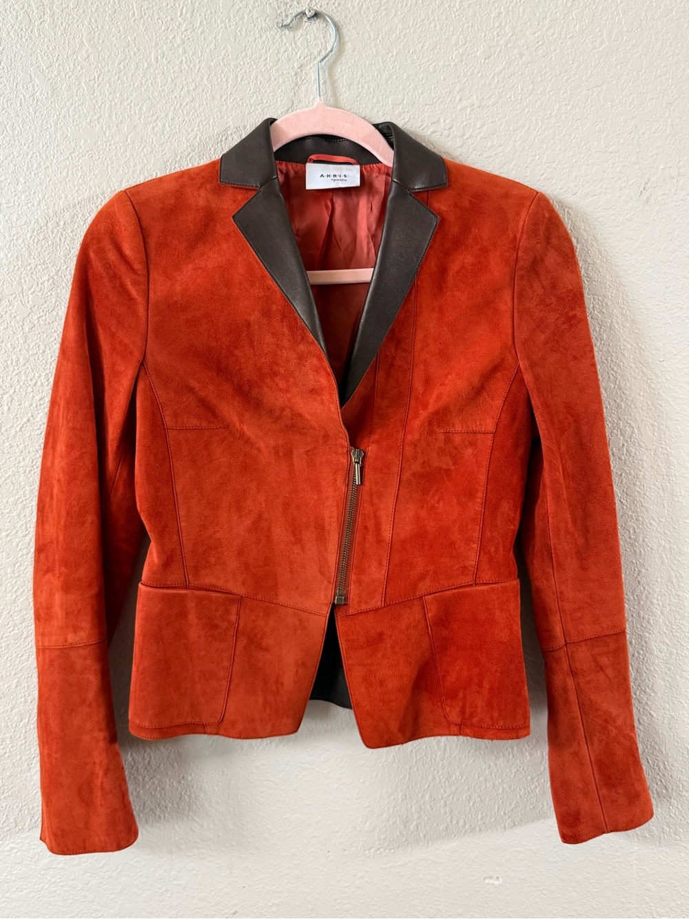 Akris Punto Lambskin Jacket